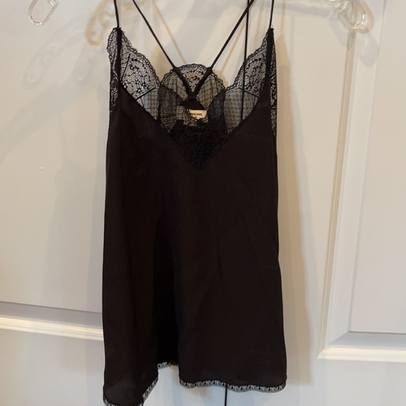 Zadig &Voltaire  black lace silk camisole XS - Picture 3 of 4